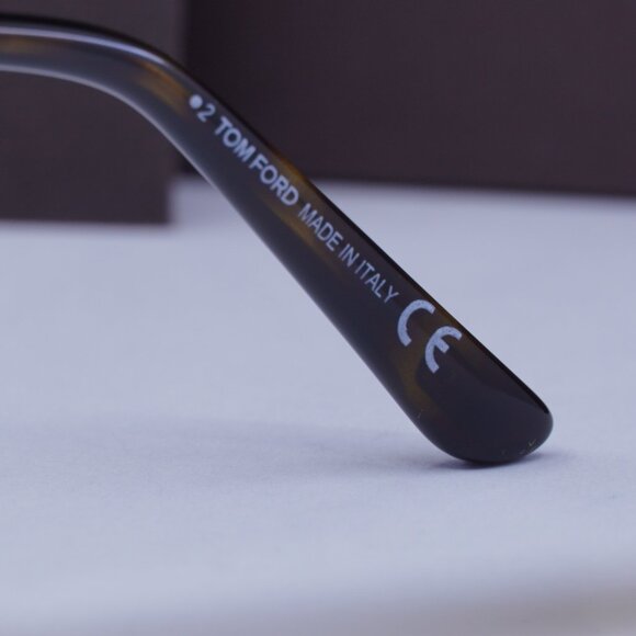 Tom Ford FT5815-B 052 Cat Eye Eyeglasses 54mm - Dark Havana/Gold - Picture 8 of 11